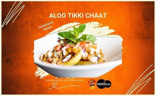 BEETROOT TIKKI CHAAT