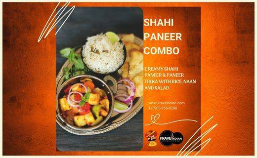 SHAHI PANEER-PANEER TIKKA COMBO