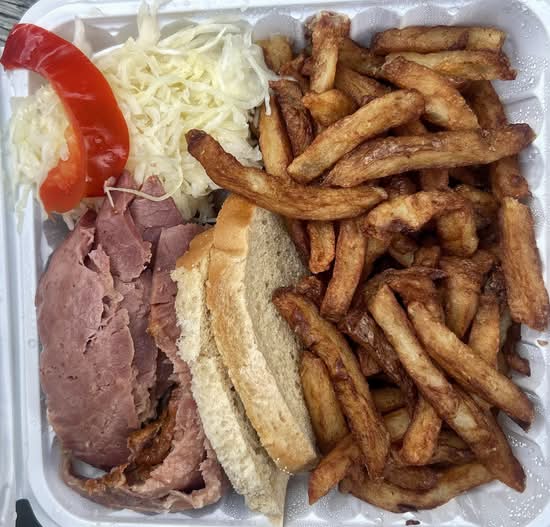 Assiette De Viande Fumée
