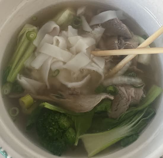 129. Vegetable Beef Noodle Soup