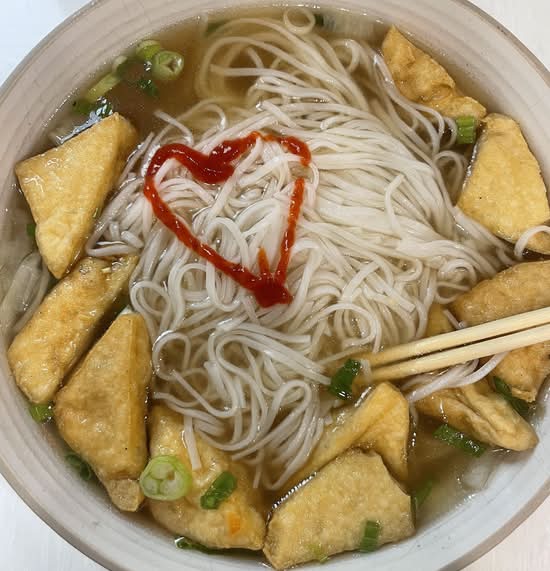 130. Tofu Noodle Soup