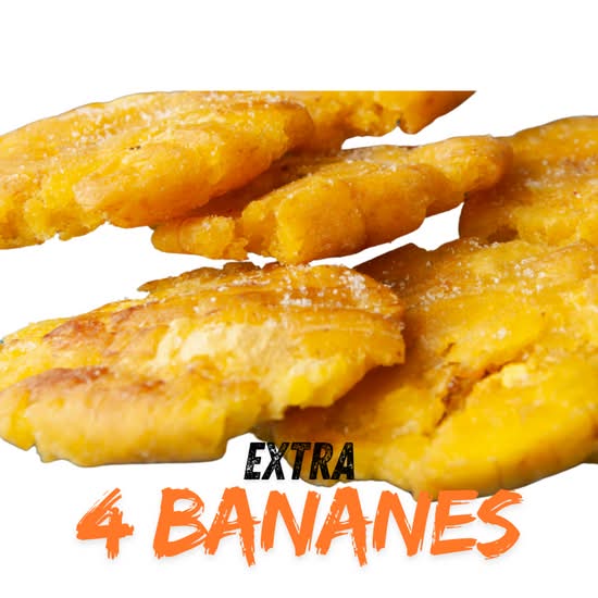 EXTRA- 4 Bananes Plantain, pikliz