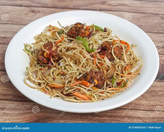 Schezwan Veg. Noodles |  Nouilles végétariennes Schezwan