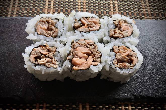 BBQ Smoked Salmon Roll