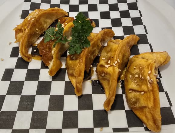 Spicy Pork Gyoza