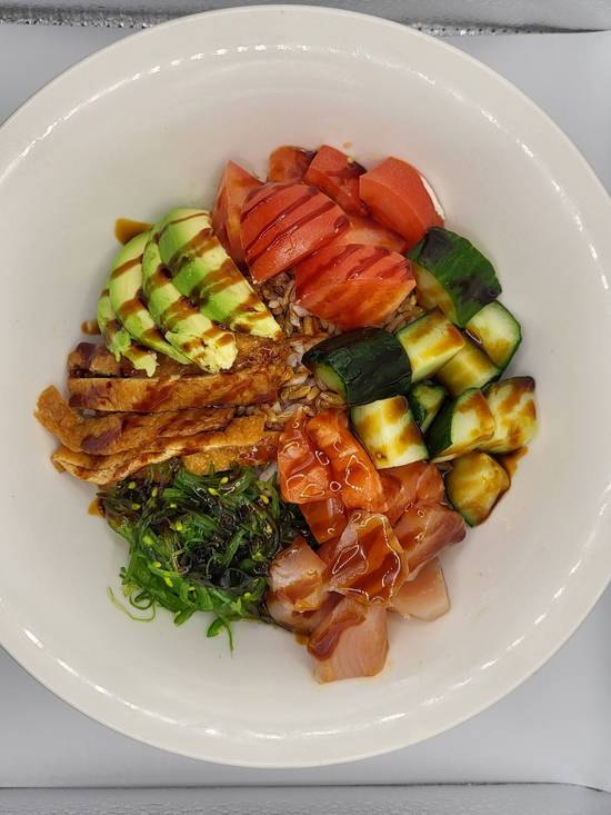 Fat Tuna Poke Bowl(Tuna)