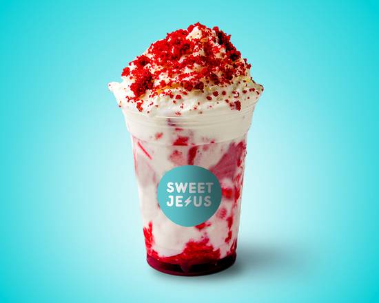 Red Rapture Milkshake (16 oz)