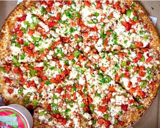 chicken club pizza