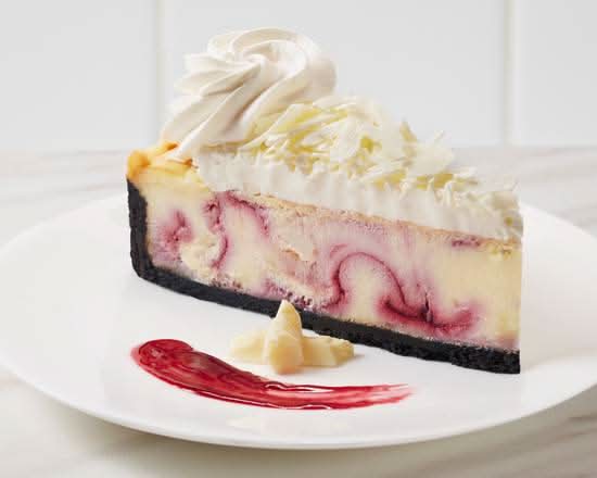 White Chocolate Raspberry Cheesecake (Slice)