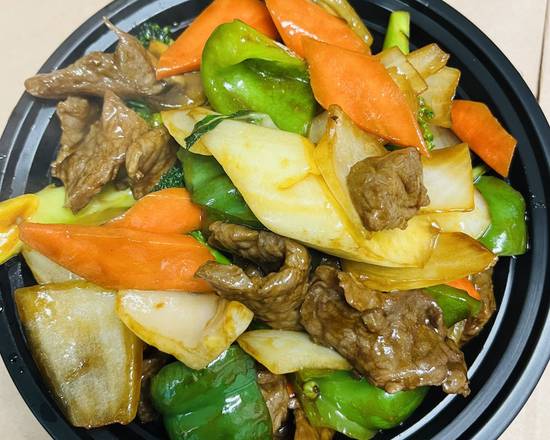 Stir Fried Beef with Mixed Vegetable