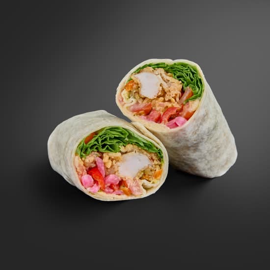 Wrap au poulet frit / Fried Chicken Wrap