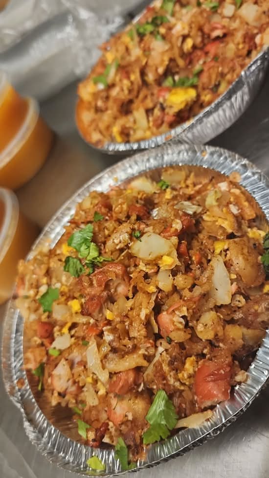 Mango Curry Chicken Kothu Roti