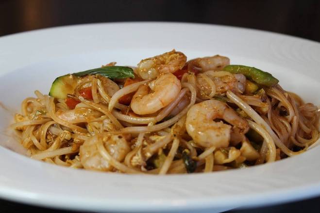 Pad thaï aux crevettes