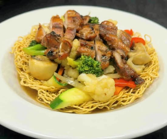 Nid de poulet grillé