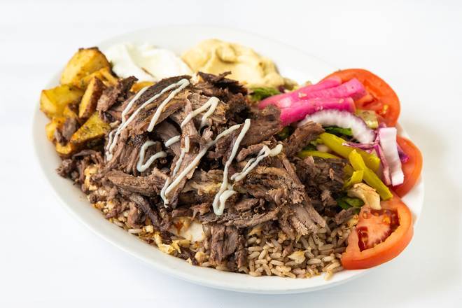 Beef Shawarma Platter