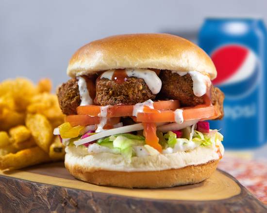 Falafel Burger Combo