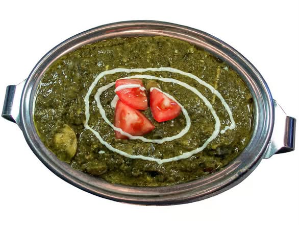 Spinach & Portobello Curry