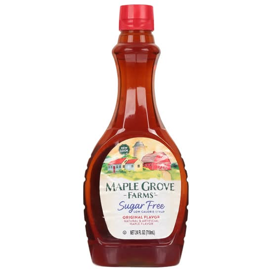 Maple Grove Farms Sugar Free Maple Flavor Syrup, Kosher