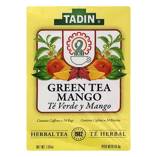 Tadin Green Tea Mango, 1.61 OZ