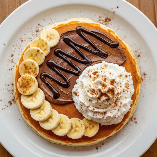 Nutella Banana Pancakes
