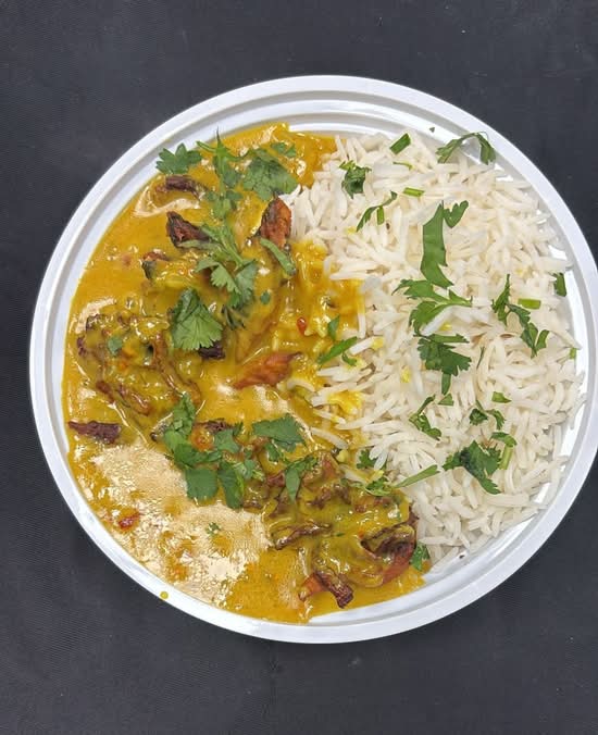 Punjabi Kadhi & Chawal