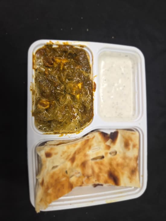 Palak Paneer Tiffin