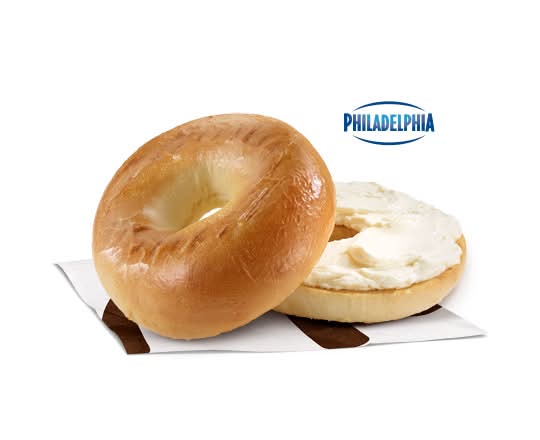 Plain Bagel with Regular Cream Cheese Product [370.0 Cals]