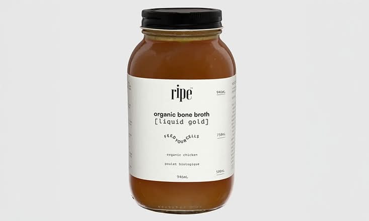 Ripe Liquid Gold Chicken Bone Broth Jar (946 ml)