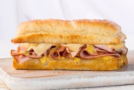 Ham & Swiss Sandwich