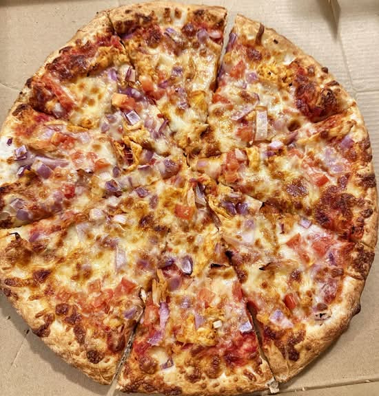 Grilled Chicken Pizza
