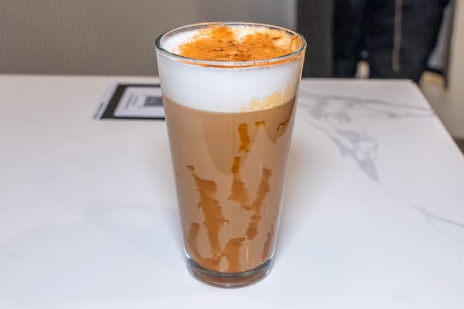 Pumpkin Pie Cinnamon Latte