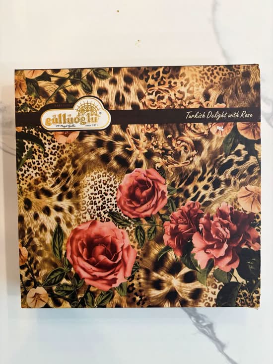 Gulluoglu Turkish Delight Rose 400g