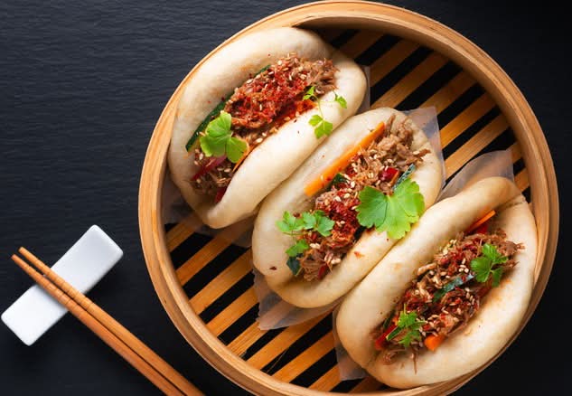 Beef W Steam Bao Bun(2pc)