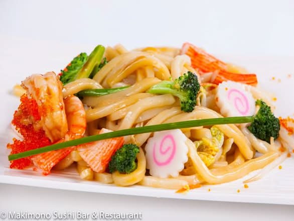 Shrimp Yaki Udon