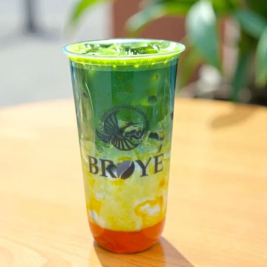 Mango Matcha Latte