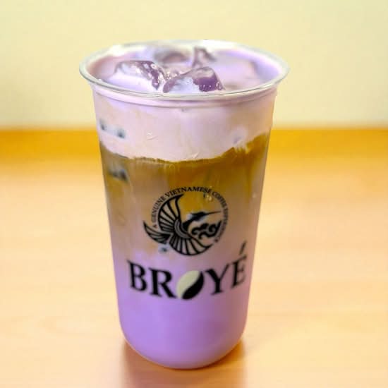 Ube Haze Latte