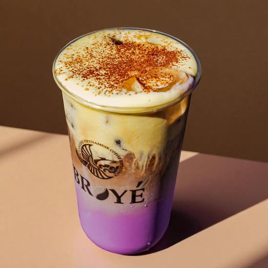 Ubemisu Latte