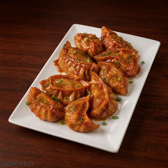 Fried Chicken Chili Momo