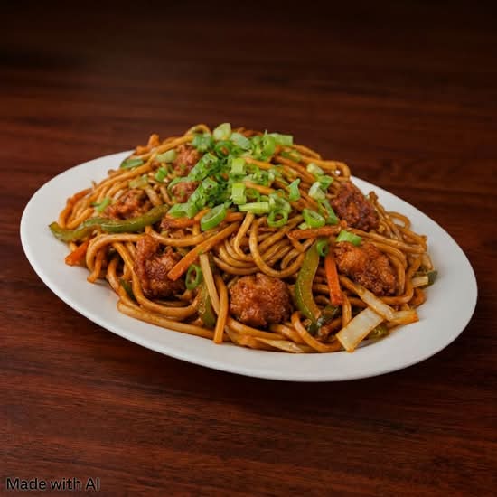 Hakka Chicken Noodles