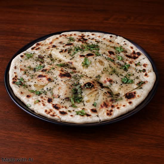 Aloo or Onion Kulcha