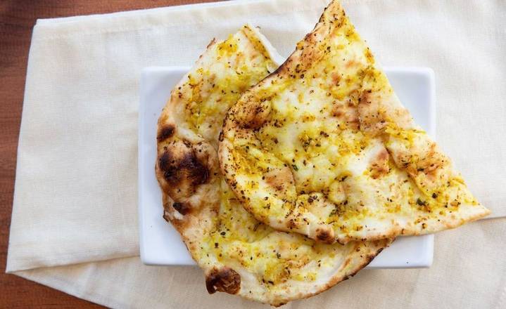 Garlic and Basil Naan