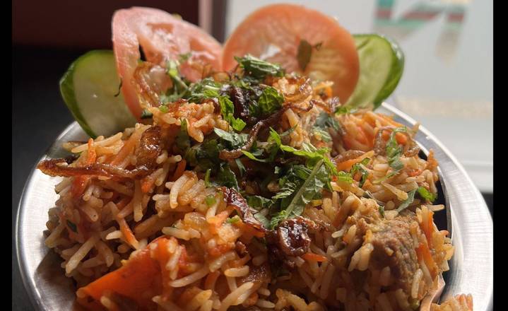 Dum Lamb Biryani