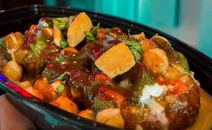 Aloo Tikki Chaat
