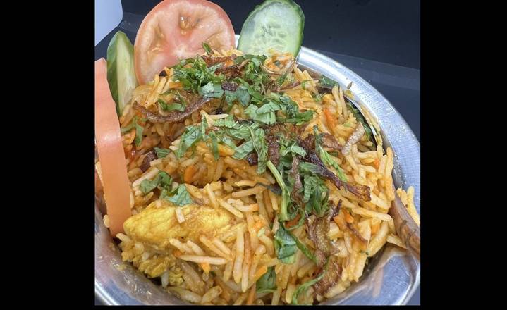 Dum Chicken Biryani