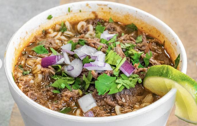 Beef Birria Ramen Noodles