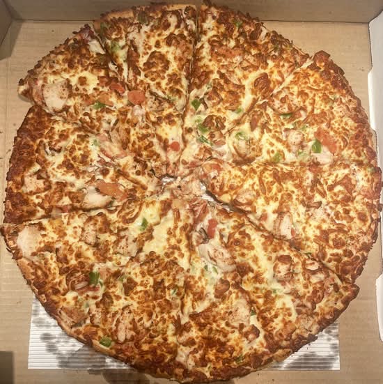 Chicken Garlic Pizza