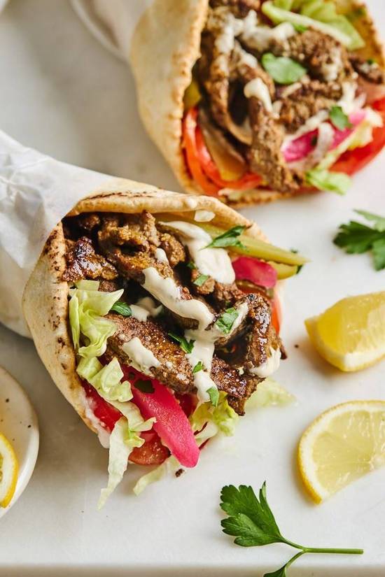 Beef Shawarma Wrap
