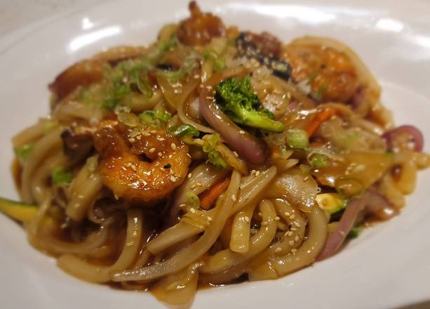 UD10. Shrimp Yaki U-Don