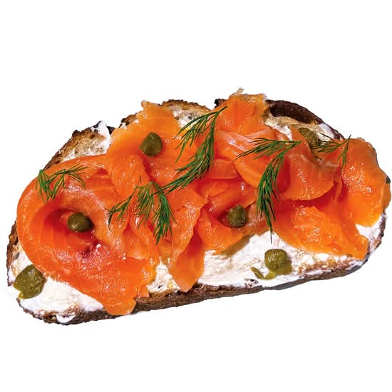 Norwegian Smoked Salmon Raised with No Antibiotics