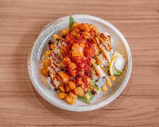 Popcorn Shrimp Roll (8 pcs)